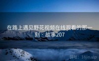 在路上遇见野花视频在线观看的那一刻 · 故事207